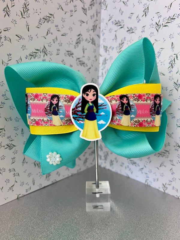 Princess Inspired Hair Bow