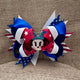 Minnie-Inspired 4th of July Hair Bow