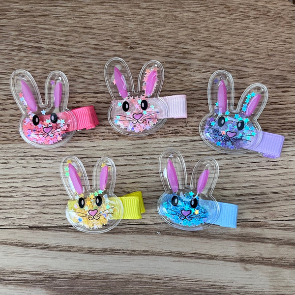 Shiny Bunny Hair Clip