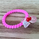 Kitty Mermaid Charm Spiral Hair Tie Bracelet