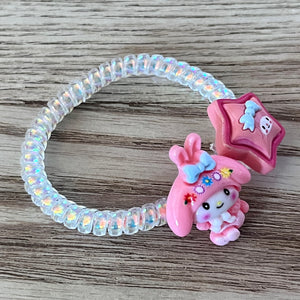 Cute Charm Spiral Hair Tie Bracelet