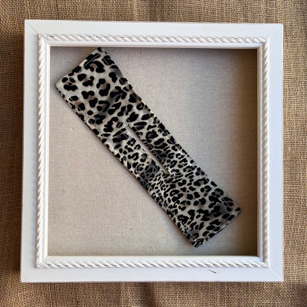 Leopard Printed Wire Twist Hair Bun Maker