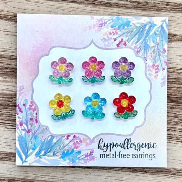 Daisy Flower Earrings