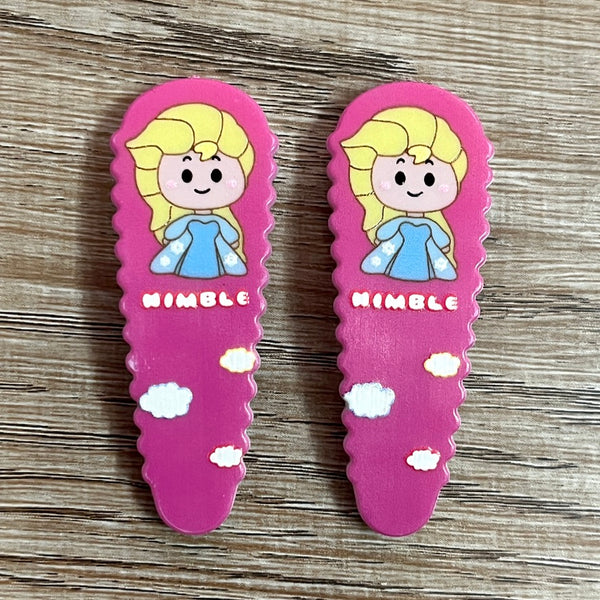 Princess Inspired Snap Clips