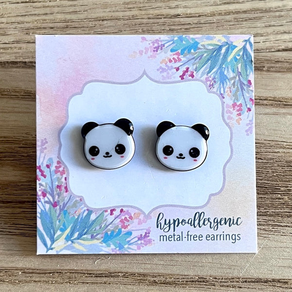 Cute Panda Earrings