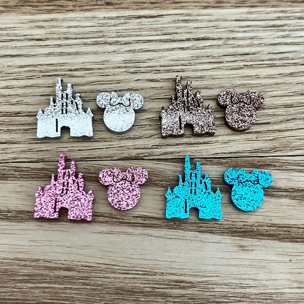 Miss Mouse & Castle Inspired Earrings