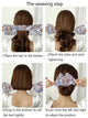 Floral Wire Twist Hair Bun Maker