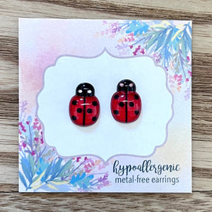 Cute Ladybug Earrings