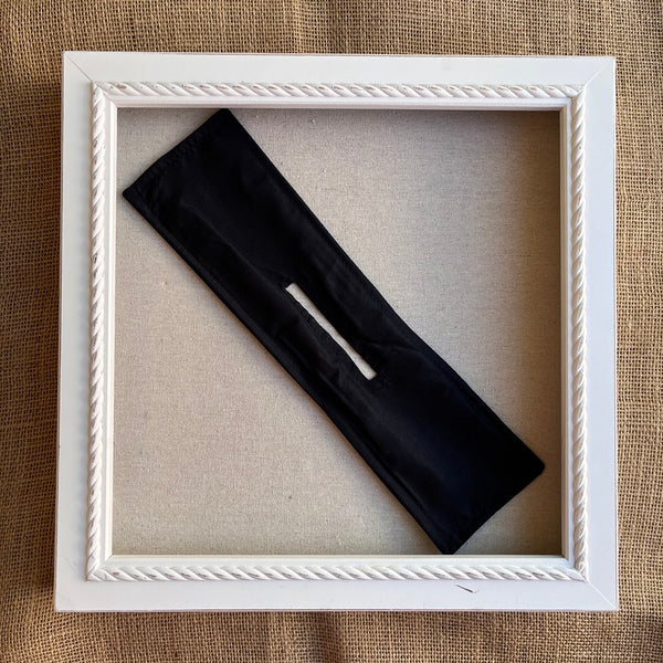 Solid Black Wire Twist Hair Bun Maker