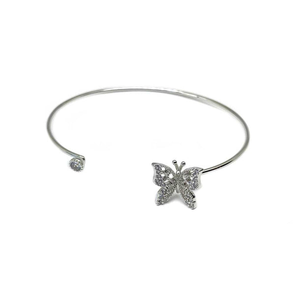 Butterfly Open Cuff Bangle