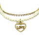 Love Charm Pearl Bracelet