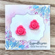 Beautiful Rose Earrings