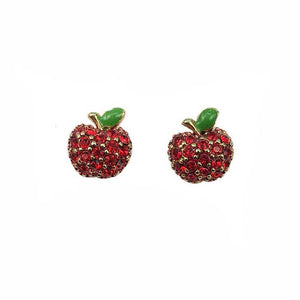 Red Apple Earrings, Jewelry, sweetbiie