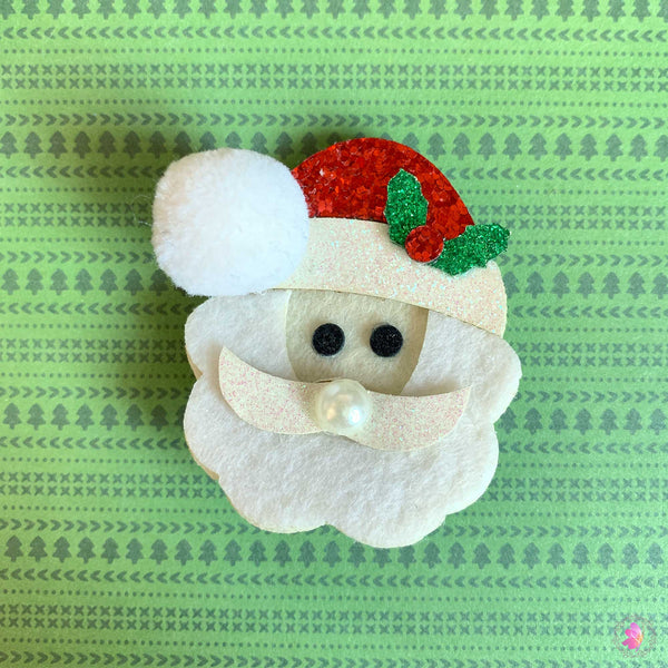 Santa Hair Clip