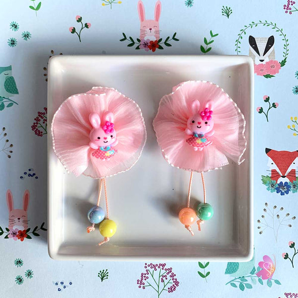 Sweet Bunny Mini Pigtail Hair Bows