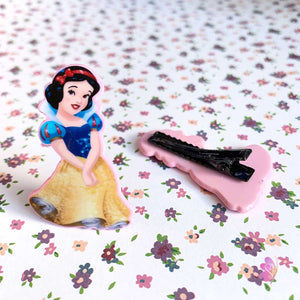 Snow White Inspired Hair Clip