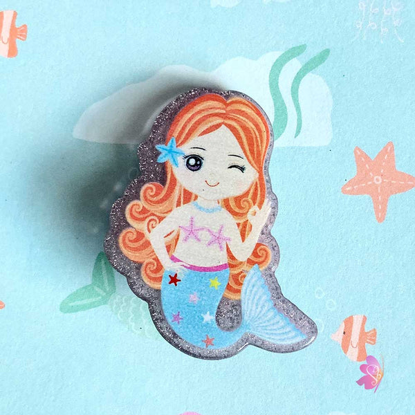 Cute Mermaid Hair Clip