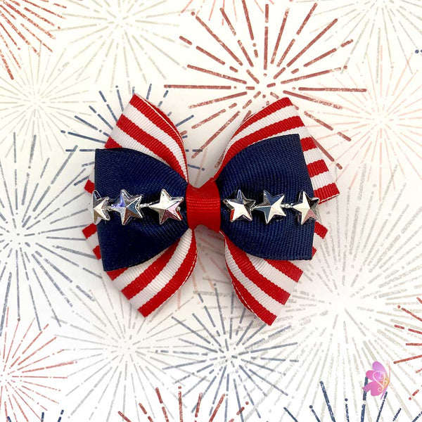 4th of July Celebrations Hair Bow