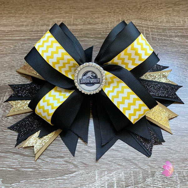 Jurassic World Inspired Hair Bow