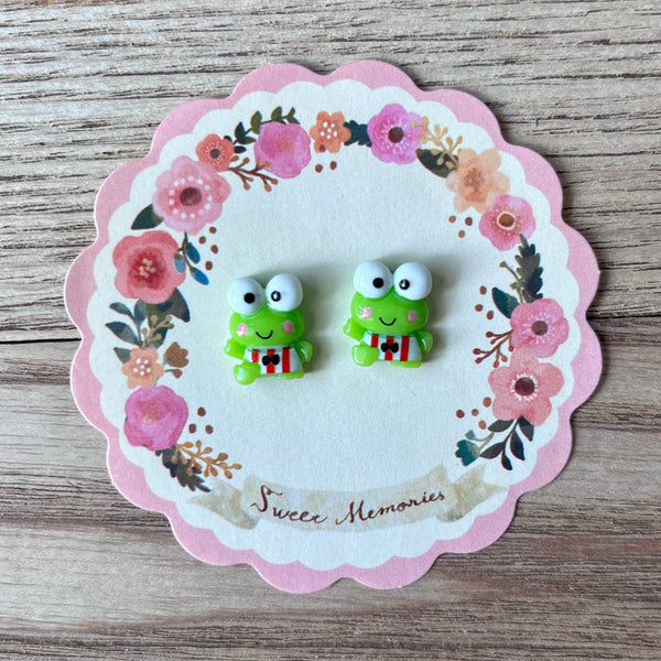 Cute Frog Earrings