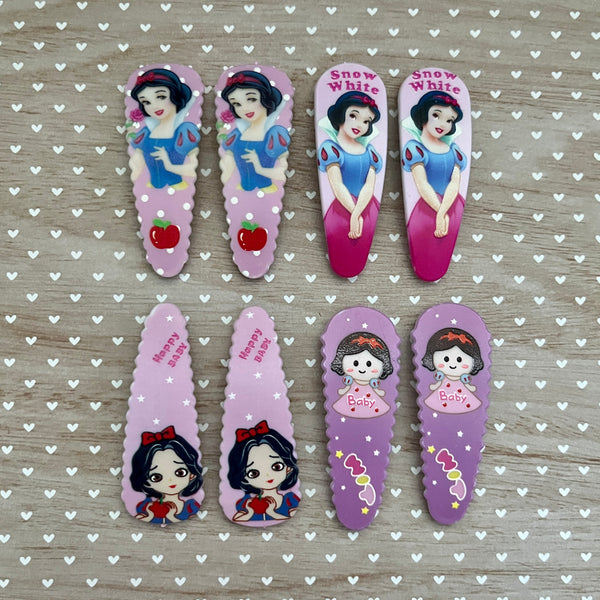 Princess Inspired Snap Clips