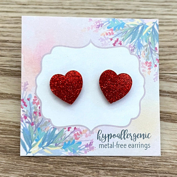 Sweetheart Acrylic Earrings