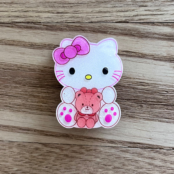 Cute Kitty & Bear Hair Clip