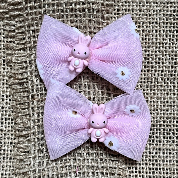 Rabbit Mini Pigtail Hair Bows