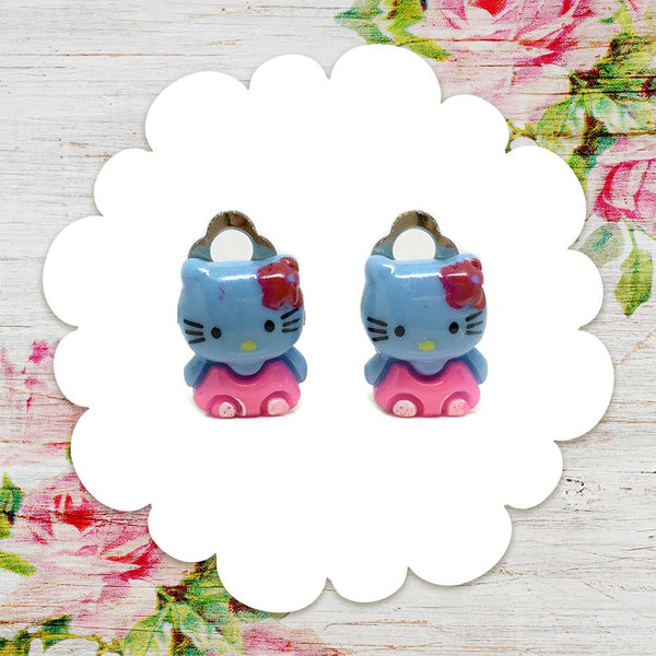 Sweet Kitty Clip-on Earrings