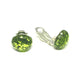 Glitter Button Clip-on Earrings