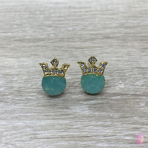 Crown Crystal Earrings