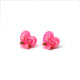 Strawberry Heart Resin Metal-Free Earrings