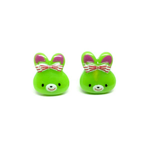 Cute Rabbit Metal-Free Earrings
