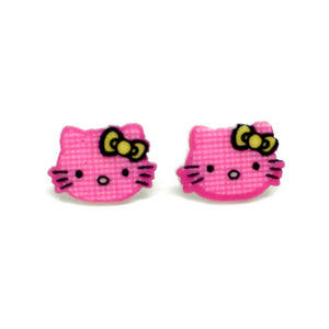 Cute Cat Metal-Free Earrings