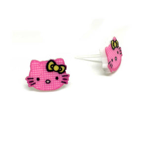 Kitty Kat Metal-Free Earrings