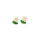 Cute Flower Resin Metal-Free Earrings
