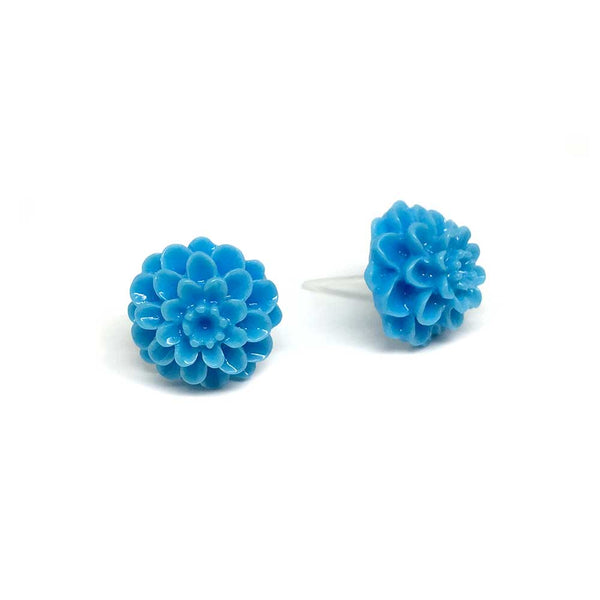 Mum Flower Metal-Free Earrings