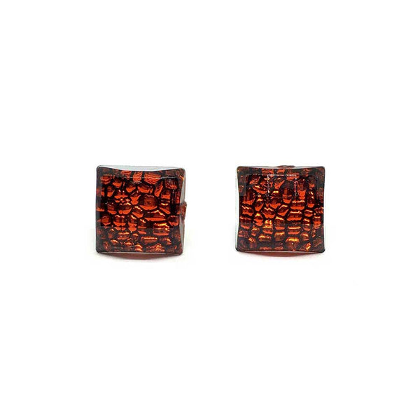 Square Resin Metal-Free Earrings