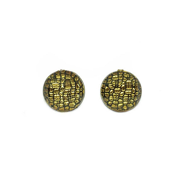 Round Resin Metal-Free Earrings