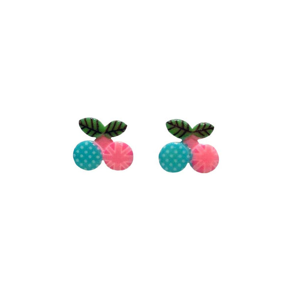 Cherry Metal-Free Earrings