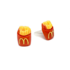French Fries Metal-Free Earrings