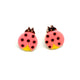 Ladybug Metal-Free Earrings