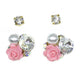 Rose & Crystals Earrings