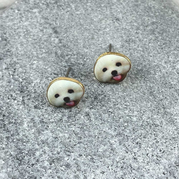 Sweet Puppy Post Earrings