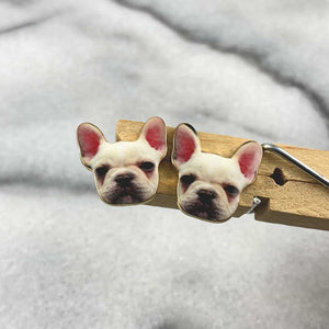 French Bulldog Post Earrings