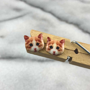 Sweet Cat Post Earrings