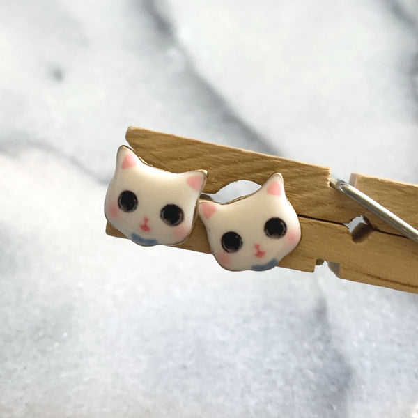 Sweet Cat Post Earrings