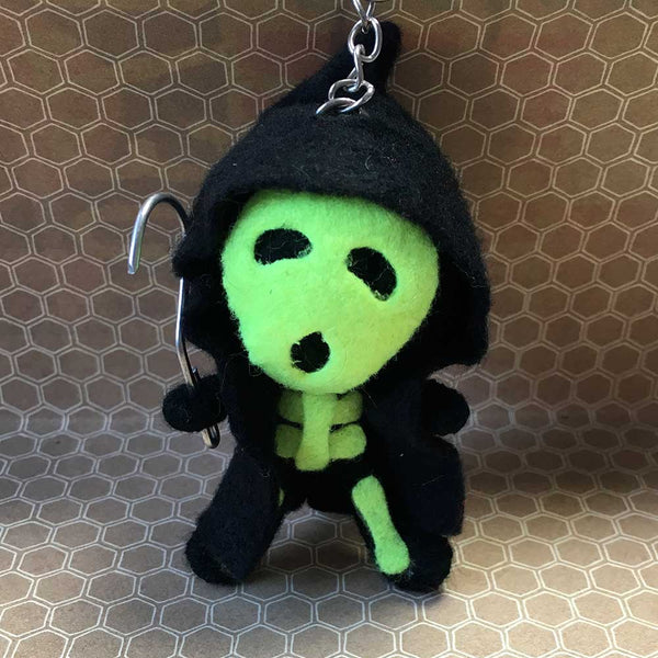 Scream Ghost String Doll Keychain