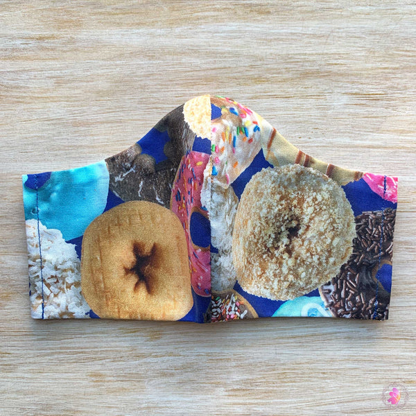 Donuts Handmade Fabric Mask