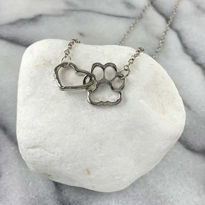 Paw & Heart Necklace